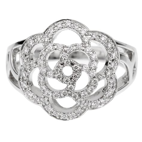 chanel camelia ring price.